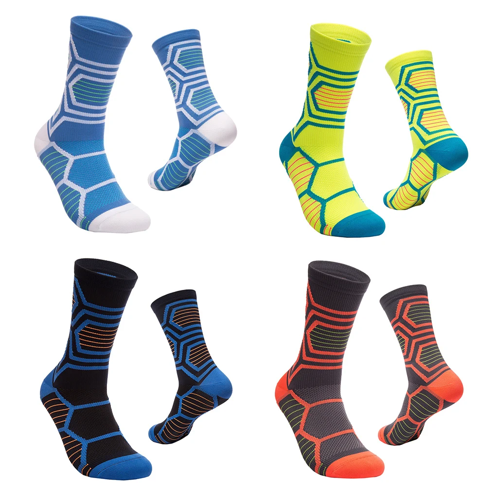 

Men Women Outdoor Sports Socks Breathable Moisture Wicking Snowboarding Hiking Sport Socks for Cycling