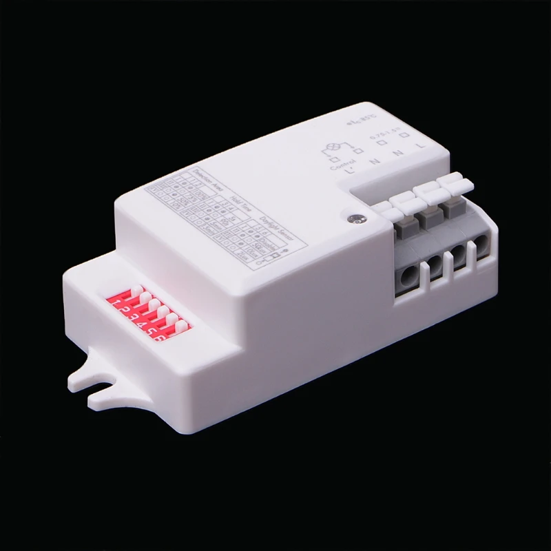 AC 220 V-240 V 50Hz микроволновый датчик переключатель детектор движения тела для дома