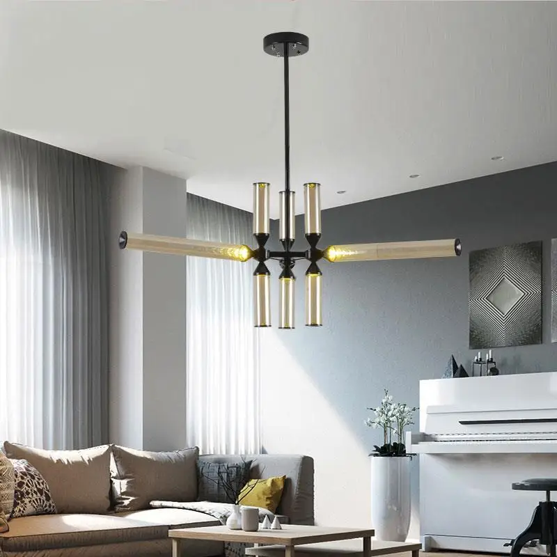 Lampara Candiles Colgante luminnos Lustre Touw современный подвесной светильник в скандинавском