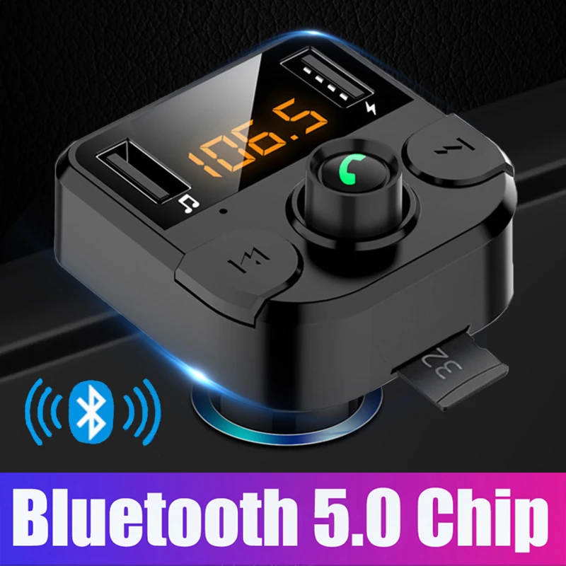 Fm трансмиттер JINSERTA Bluetooth 5 0 2 USB порта|FM-трансмиттеры| |