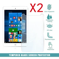 2pcs tablet tempered glass screen protector cover for chuwi hi8 pro 8 0 incn tablet computer anti scratch explosion proof screen