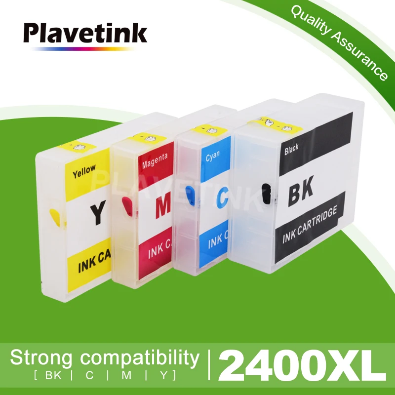 Многоразовый чернильный картридж Plavetink PGI 2400 XL замена для PGI2400 принтера Canon MAXIFY iB4040