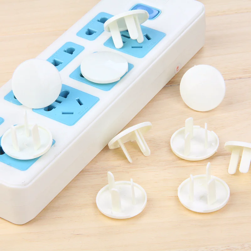 Tapones de seguridad el&eacute;ctricos para beb&eacute;s, tapas para enchufe para ni&ntilde;os, protectores de alimentaci&oacute;n, productos de seguridad para ni&ntilde;os, 10 Uds.-1