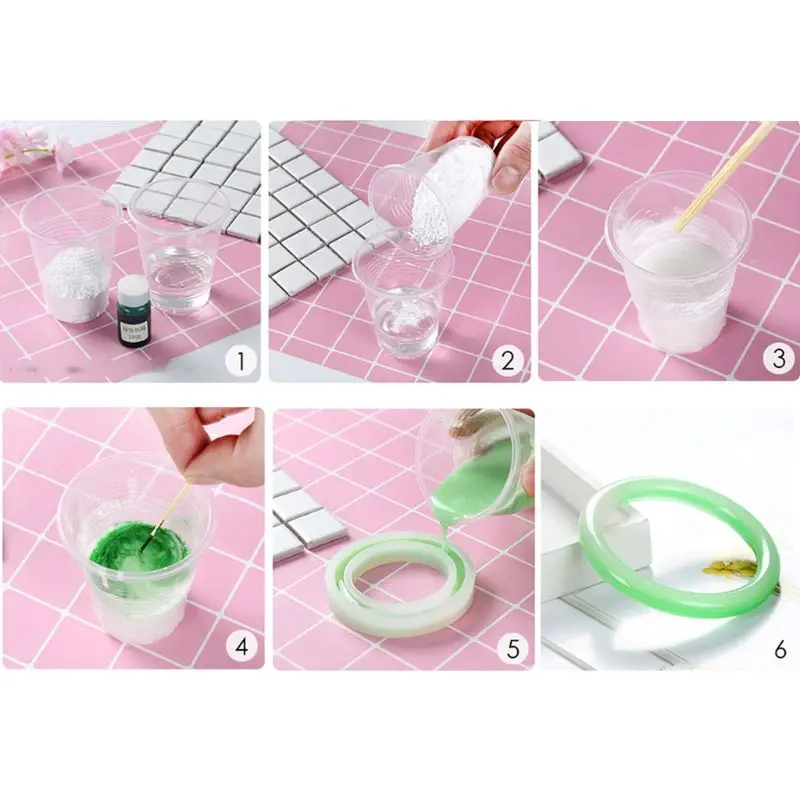 Волшебная ручная работа нефритовый Агат кристаллический камень порошок пигмент