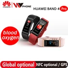 Huawei Band 4 pro SmartBand монитор сердечного ритма здоровья автономный GPS активный мониторинг здоровья SpO2 кислород в крови
