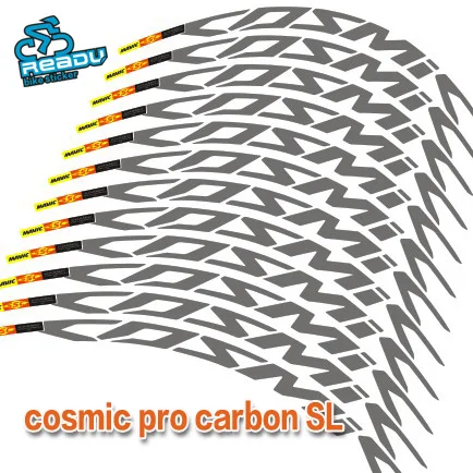Mavic cosmic два колеса обода Набор наклеек для шоссейного велосипеда pro carbon SL 40C