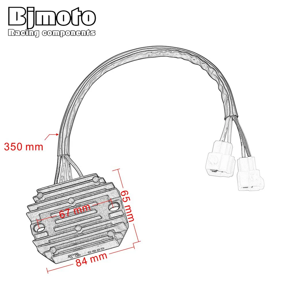 

800080005 Motorcycle Regulator Rectifier For Husqvarna TE410E 2000 TE610E 2000/2003/2006-2007 SM610S 2000-2001/2003/2006-2007
