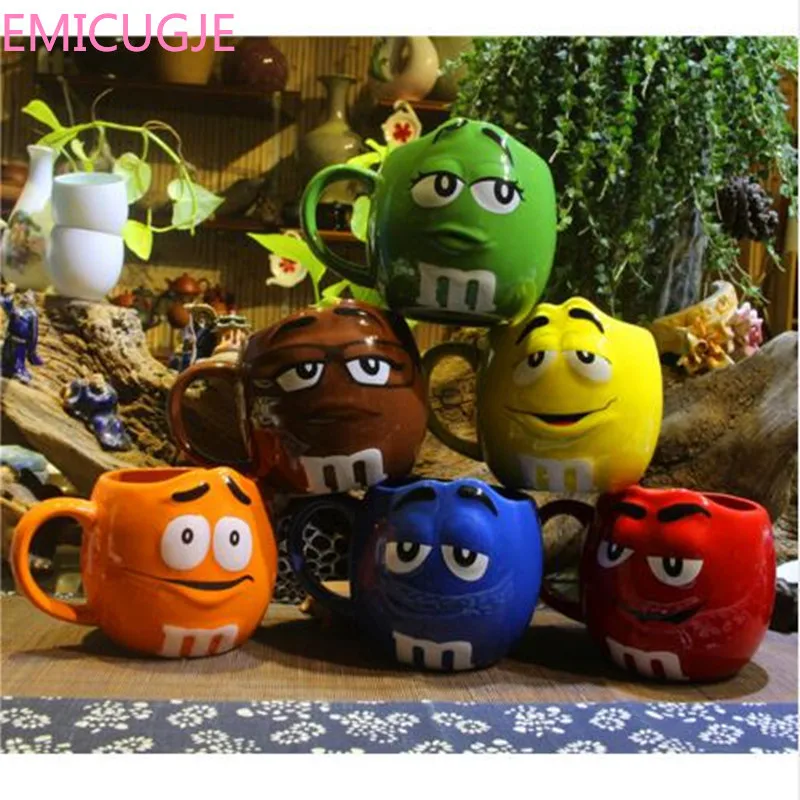 Чаша с блюдцем для воды чаша чая Oatmea инструмент милые M &amp M's MM кофейные и