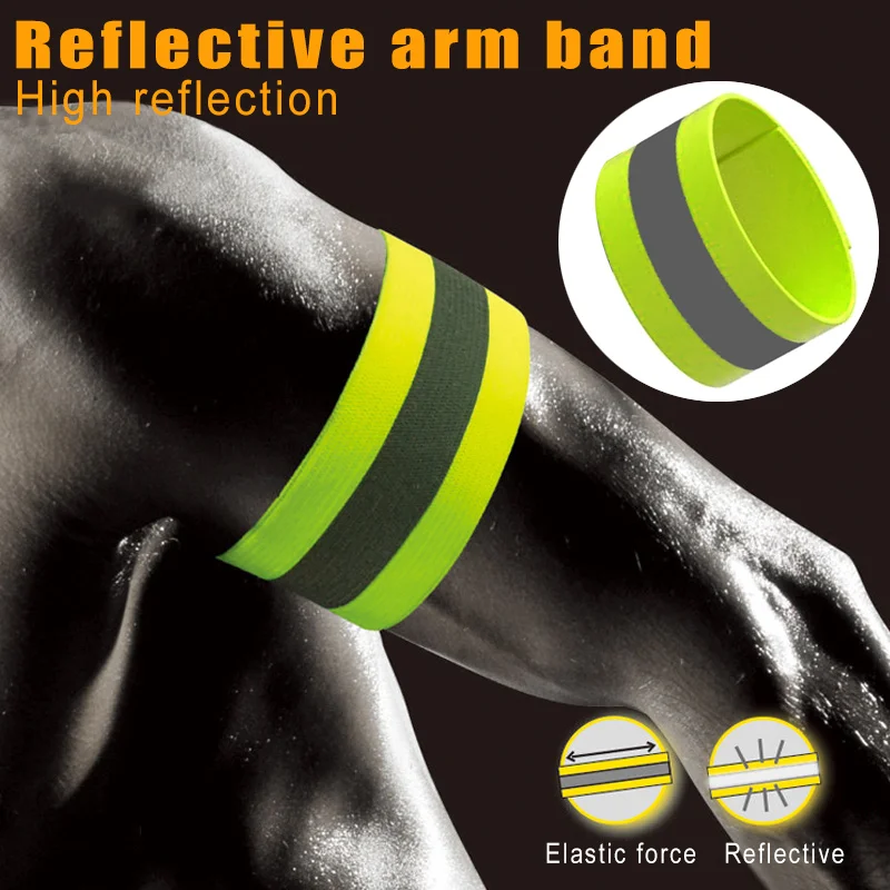 Новая отражательная полоса на руку ремень безопасный для спорта открытом