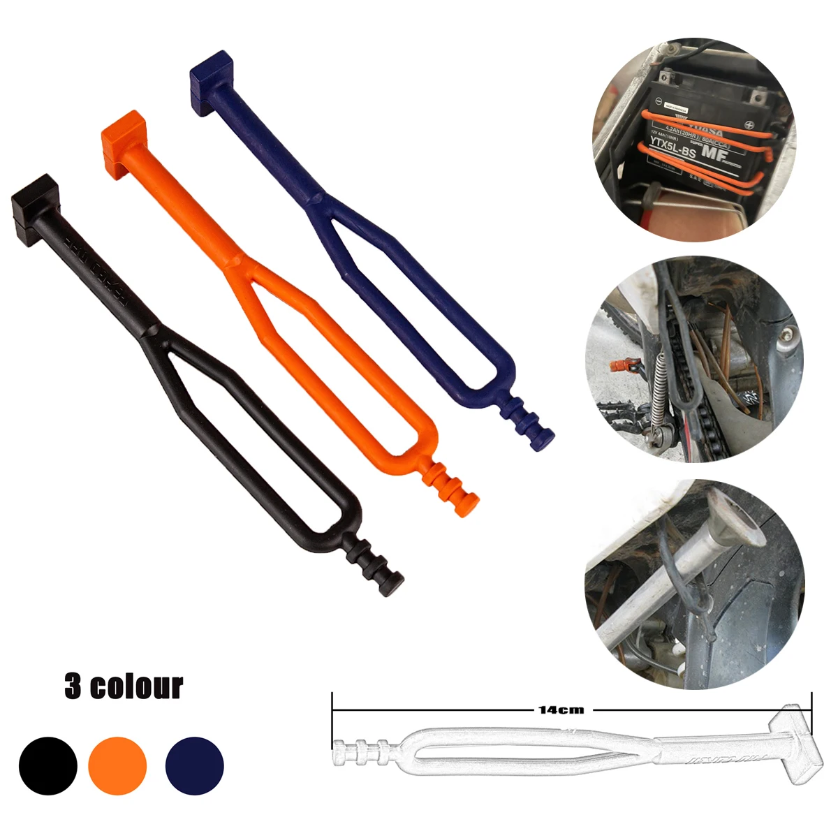 Резиновая подставка для мотоцикла боковая KTM EXC XCF XC XCFW EXCF XCW TPI шесть дней 125 250 350 450