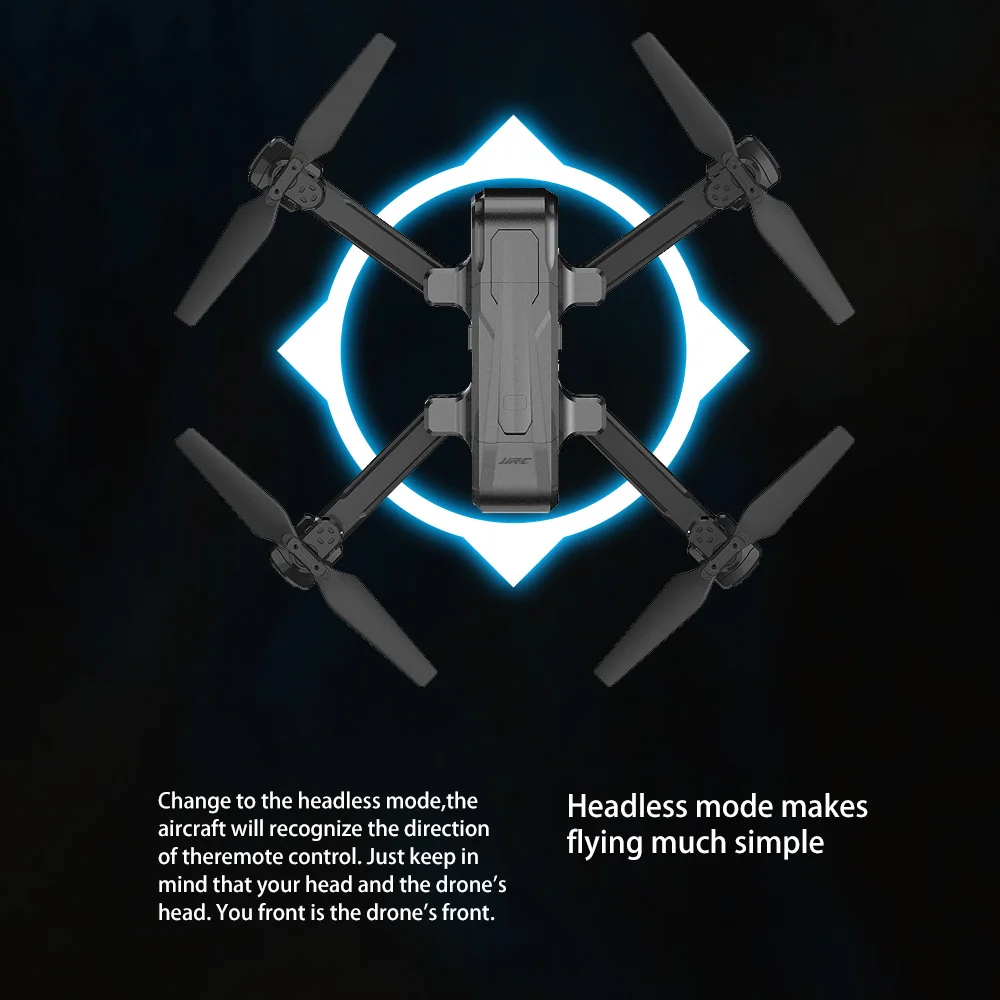 JJRC X6 gps Радиоуправляемый Дрон бесщеточный профессиональный 5G Следуйте за мной WiFi FPV 1080 P HD камера VS селфи дистанционное управление Квадрокоптер Дрон X9