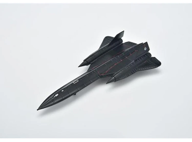 Самолет Модель самолета ВВС США SR-71 Blackbird рекогносцирующий самолет сплав модель SR71 1:200 литая под давлением металлическая модели самолетов