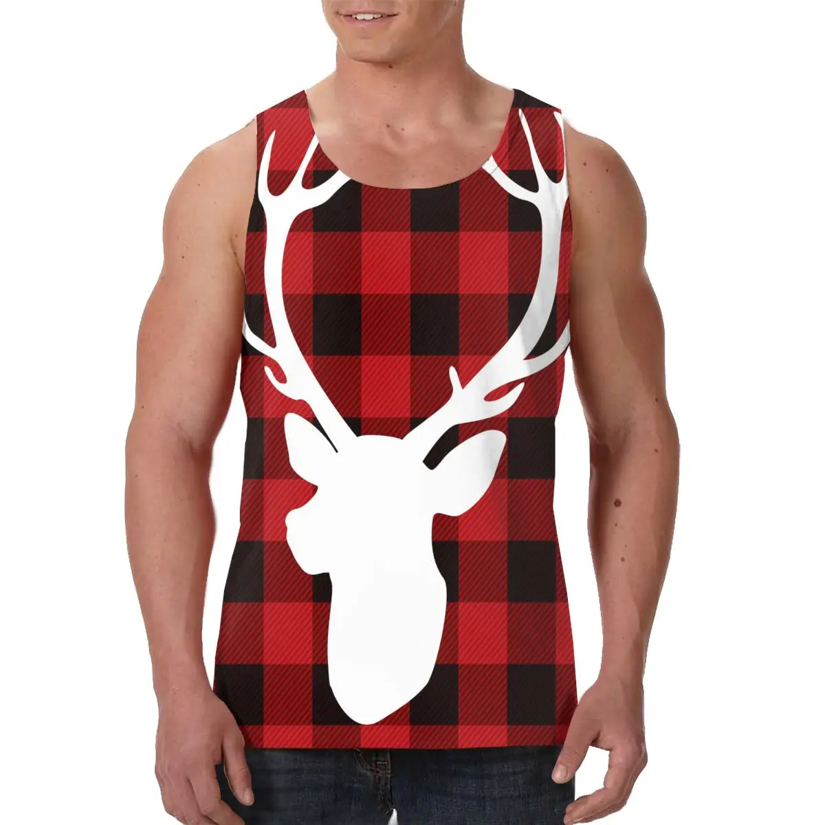 

Mens Workout Tank Tops Sleeveless Gym Shirts Bodybuilding Fitness Muscle Tee Shirts