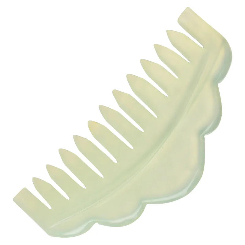 

Natural jade lace massage comb, head massage comb, portable comb massage the scalp and promote blood circulation body massager