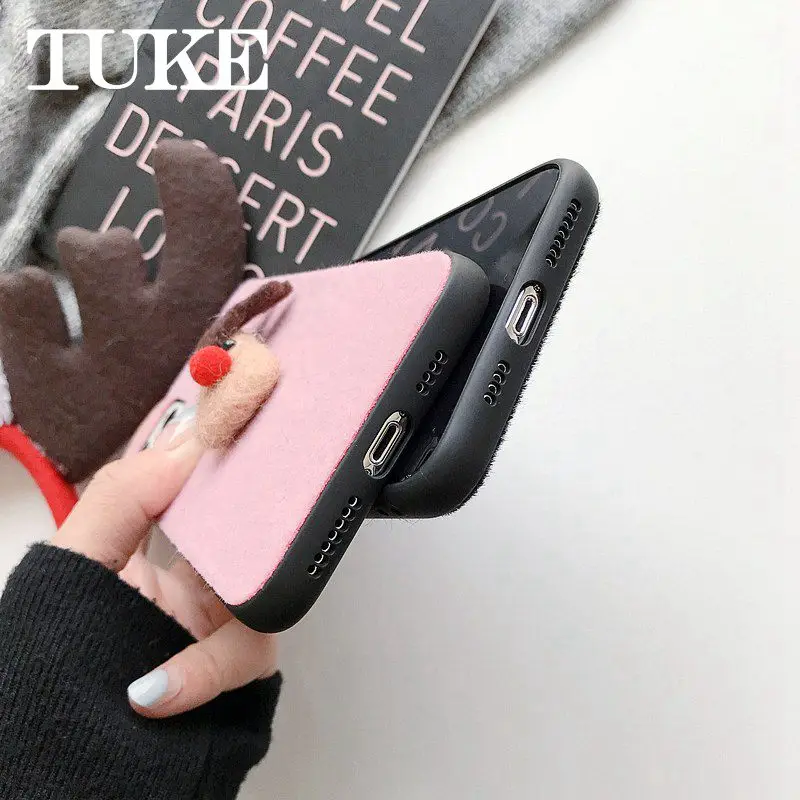 Милые Чехлы для девочек samsung s10 plus чехол телефона милая плюшевая шапка теплый