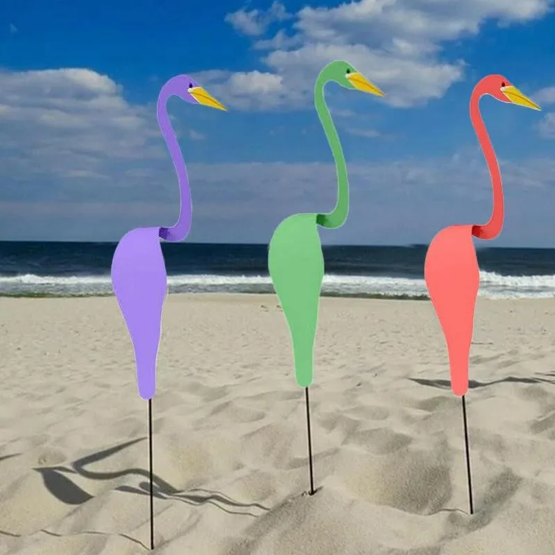 

Swirl Bird Multicolor Home Garden Ornament A Whimsical And Bird That Spins With The Slight Garden Decoration