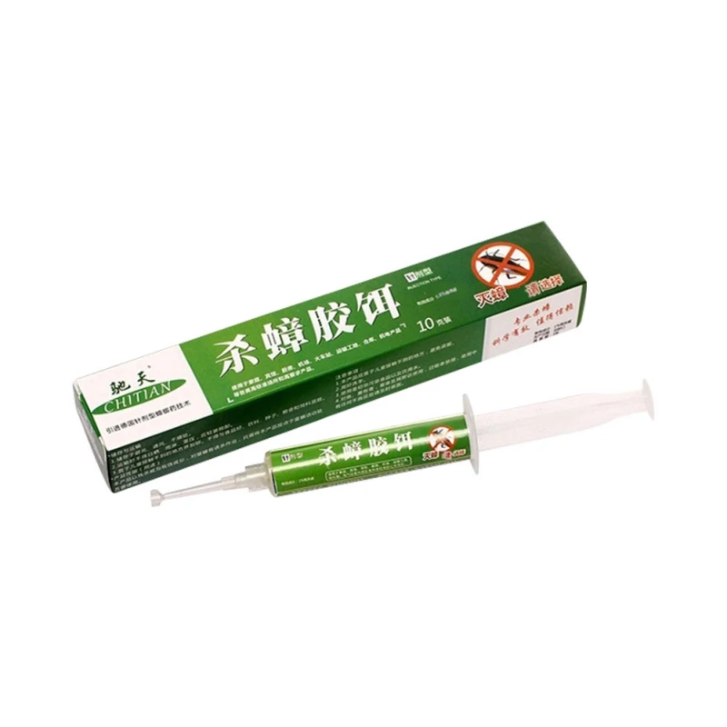 

US in Stock! Cockroach Gel Bait Fipronil Safe Insecticide Efficient Powerful Cockroach Repellent Insect Roach Kille