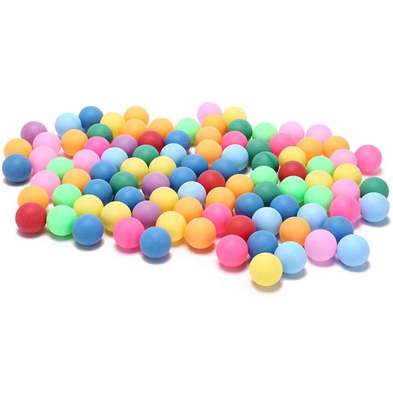 

40mm Table Tennis Balls 2.4g Random Colours 50pcs Ping Pong Ball for Games Outdoor Sport Accessories