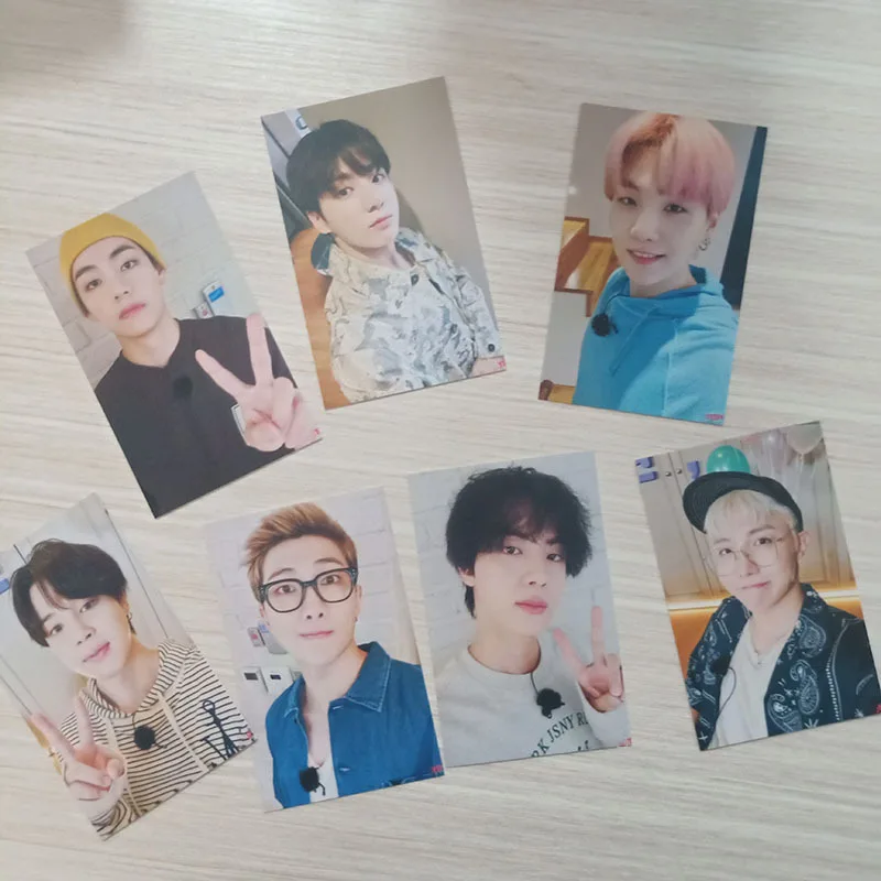 

7pcs/set Photocard New Album Kpop Group Photo cards LOMO Card for Fans