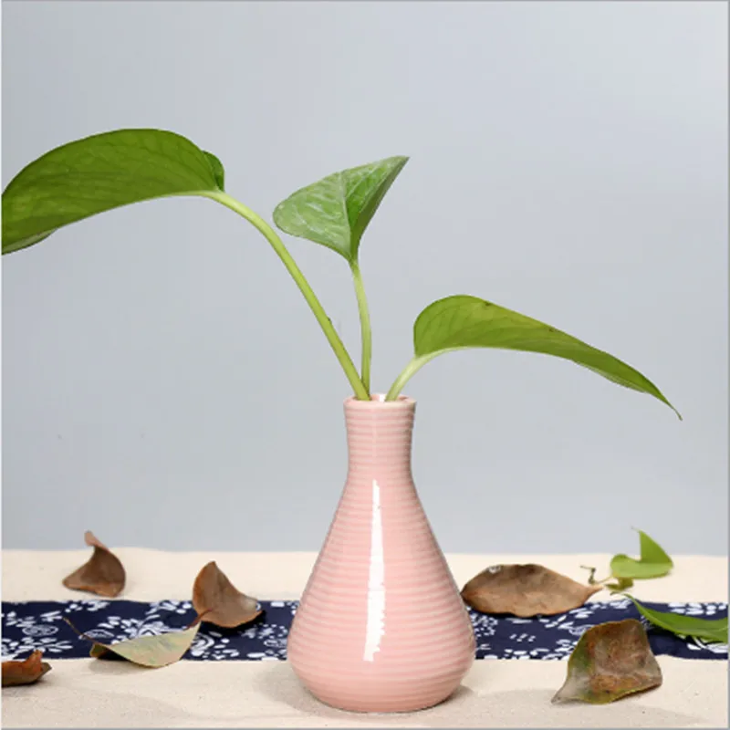 Фарфоровые вазы Керамическая Настольная ваза для цветов бутонов домашнего