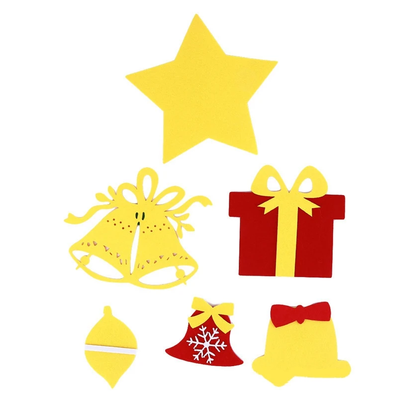 

Diy Felt Christmas Tree Decorations Handmade Children Diy Christmas Tree Home Festival Party Decoration Supplies