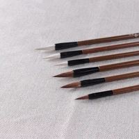 6pcs japanese chinese water brush pen painting writing calligraphy ink art tools art supplies artist art supplies tools