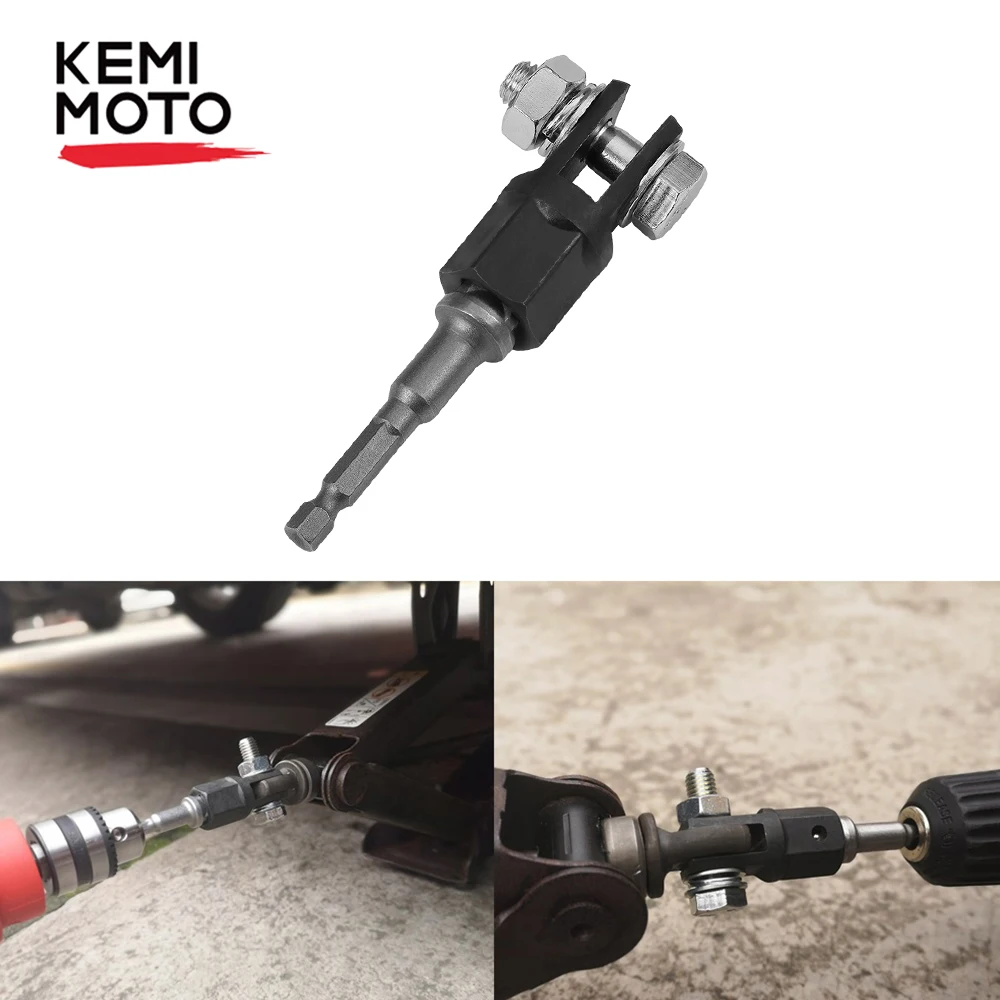 Ножничный домкрат адаптер с 1/2 дюймов хром ванадиевая сталь Сталь гнездо