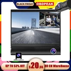 Видеорегистратор, 3 камеры s, 4,0 дюйма, 1080P, с двумя объективами, с камерой заднего вида