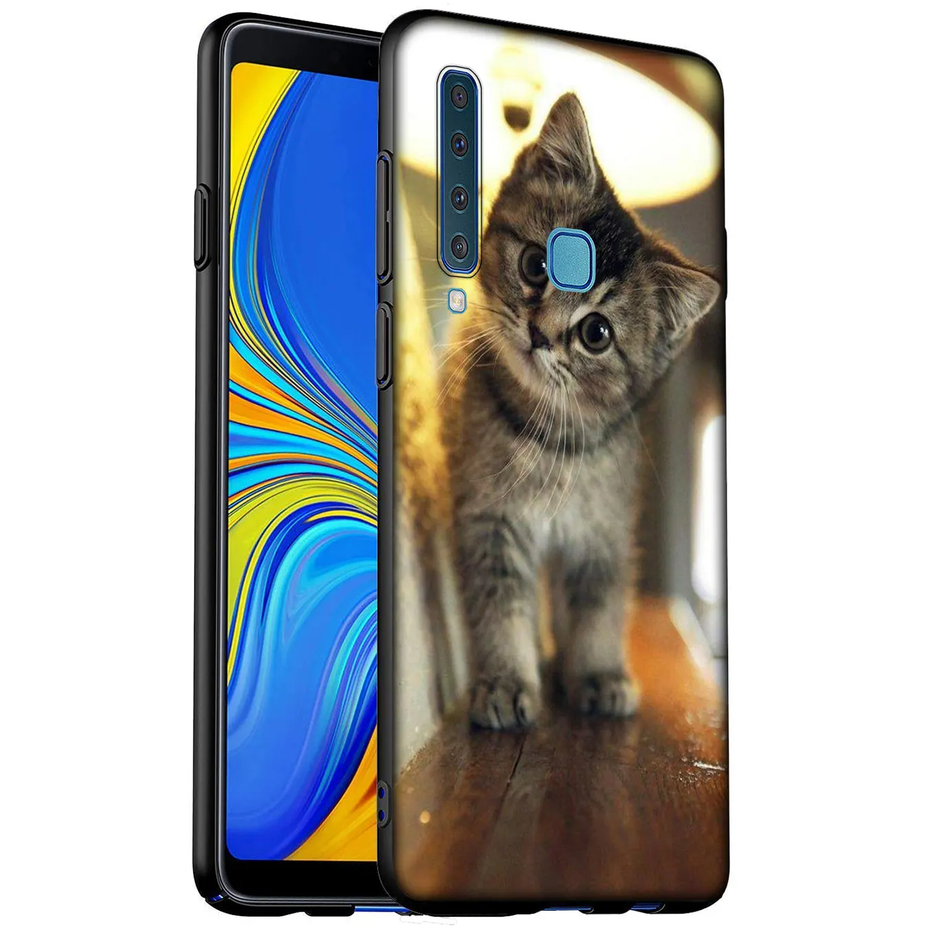 Милый мягкий силиконовый чехол для Samsung Galaxy A6 A7 A8 A9 2018 A3 A5 2016 2017 Note 9 8 10 Plus |