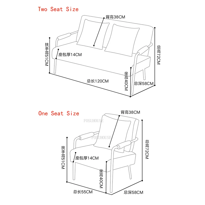 Фланелевые диваны для гостиной спинка квартиры кресло домашняя мебель