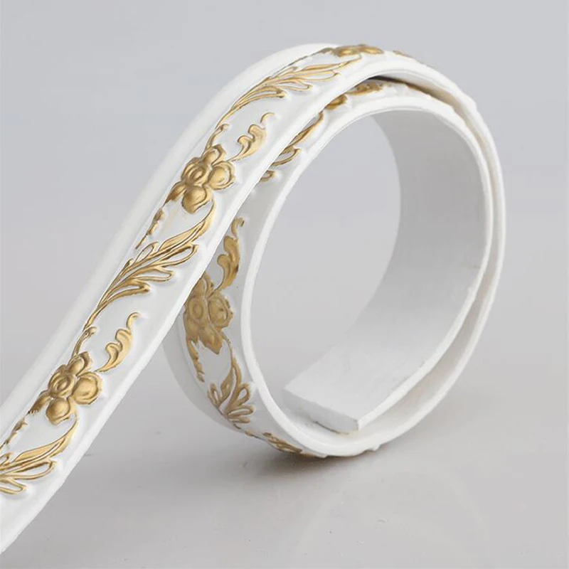 

Декоративные полоски для стен самоклеющиеся деревянные формовочные мягкие фоторамки линии фона стены границы ПВХ имитация деревянная Нак...