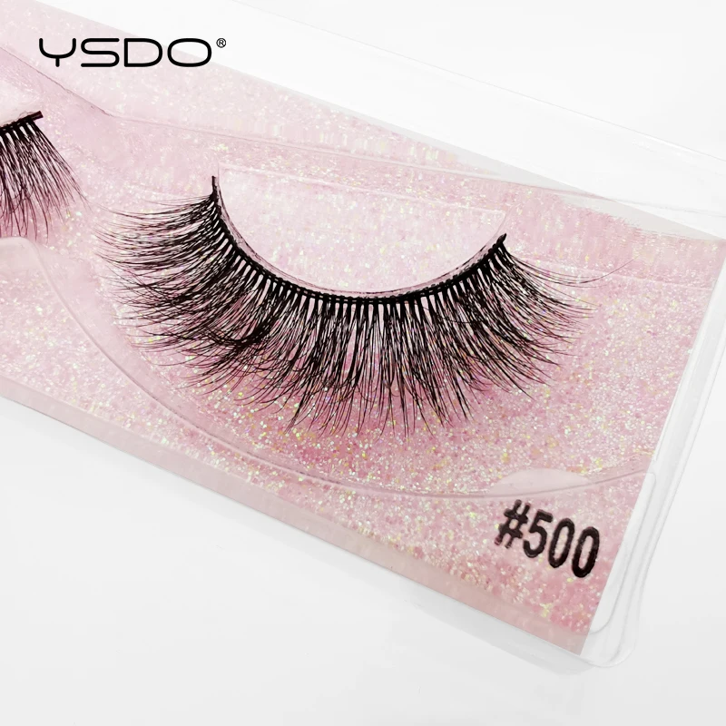 YSDO, 1 пара, 3D, норковые ресницы, пушистые, драматические ресницы, макияж, вытянутые, норковые ресницы, натуральные, длинные, накладные ресницы, толстые, искусственные ресницы