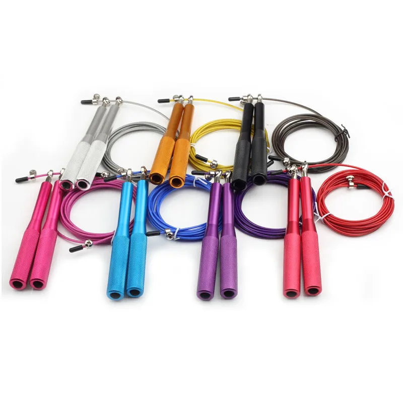 Сверхскоростной шарикоподшипник Скакалка Трос 3 метра Регулируемая скорость для