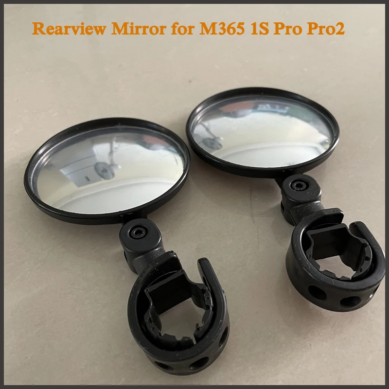 

E-Bike Rearview Mirror Rear View Mirrors for Xiaomi M365 1S Pro Pro2 Electric Scooter Accessories Qicycle 360° Rotatable Parts