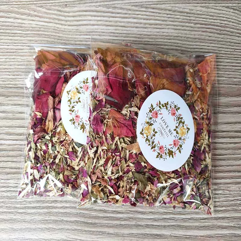 Креативные Свадебные конусные высушенные лепестки с конфетти популярное