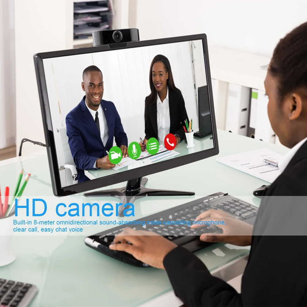 

Webcam 1080P,HDWeb Camera with Built-in HD Microphone 1920 x 1080p USB Plug and Play Web Cam,usb video camera hd webcam