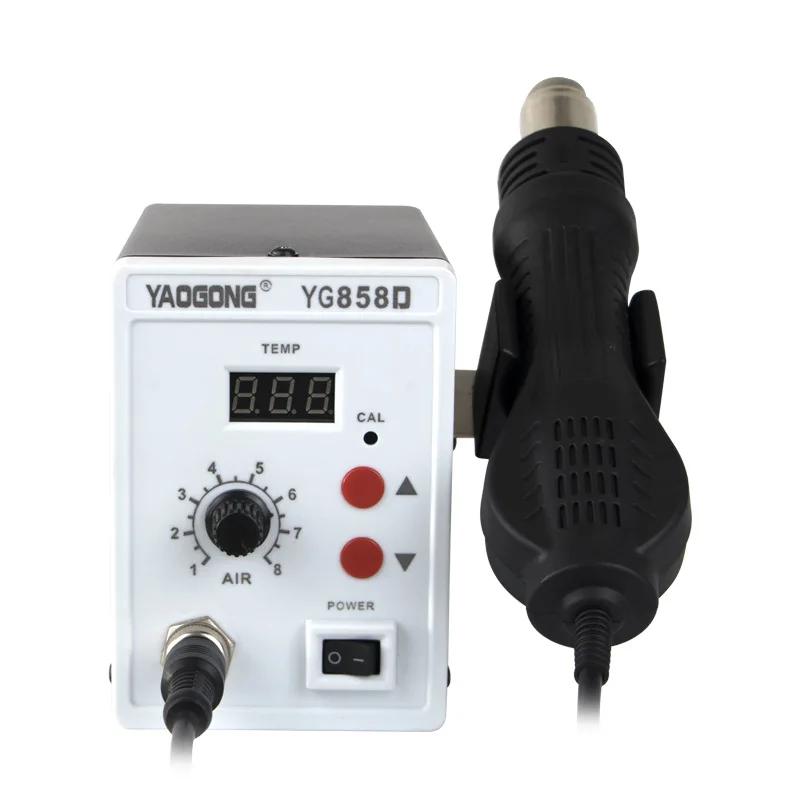 

Станция для распайки горячим воздухом YG 858D с цифровым дисплеем