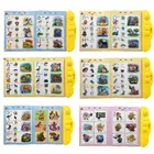 Русская электронная книга со звуком, Обучающая книга, игрушка для детей, устройство для чтения на русском языке с обучающей ручкой