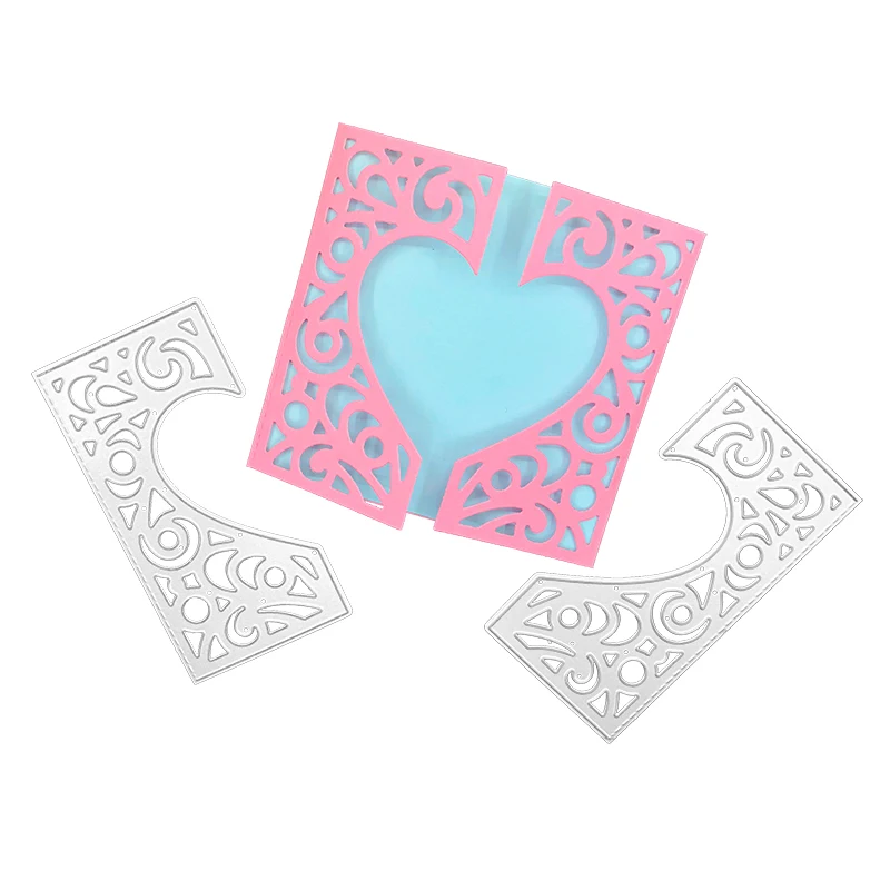 

Julyarts шаблоны с изображением сердца для изготовления открыток искусственные Металлические ремесла шаблоны для тиснения