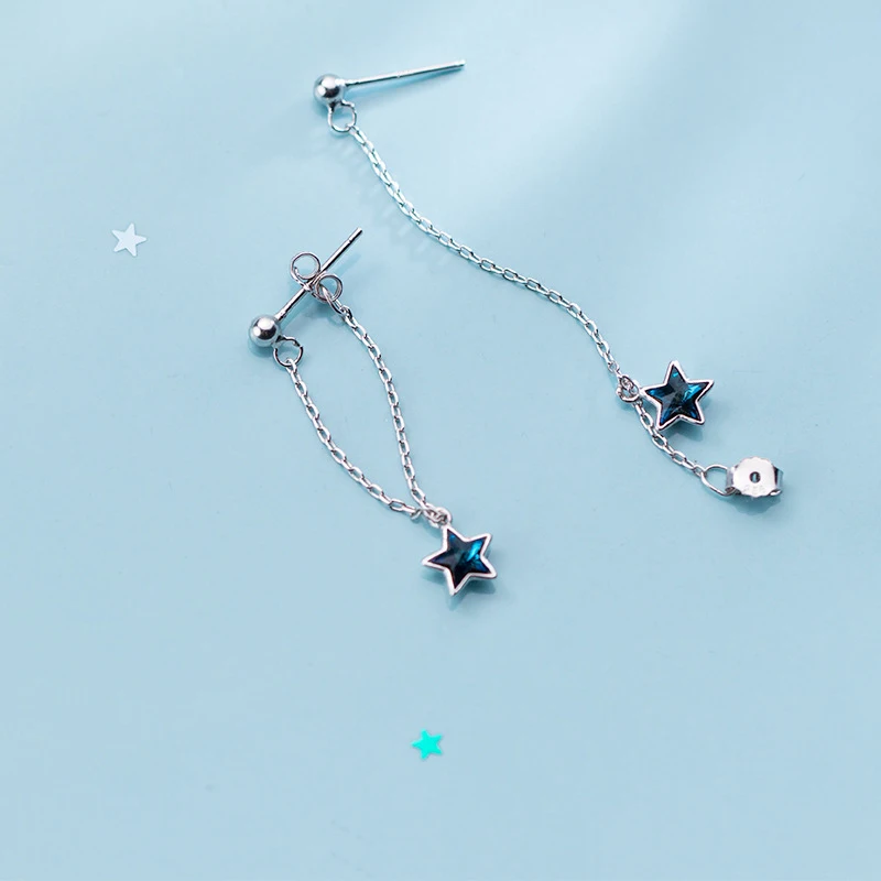 Colusiwei Модные 100% стерлингового серебра 925 сверкающие звезды &amp круглые бусины