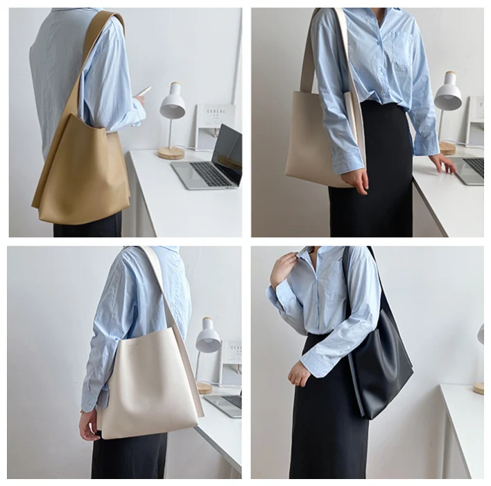 

Over Large Artificial Leather Handbag for Women Female Fashion Quality High Street Pu Leather Big Capacity Daily Shoulder Bag