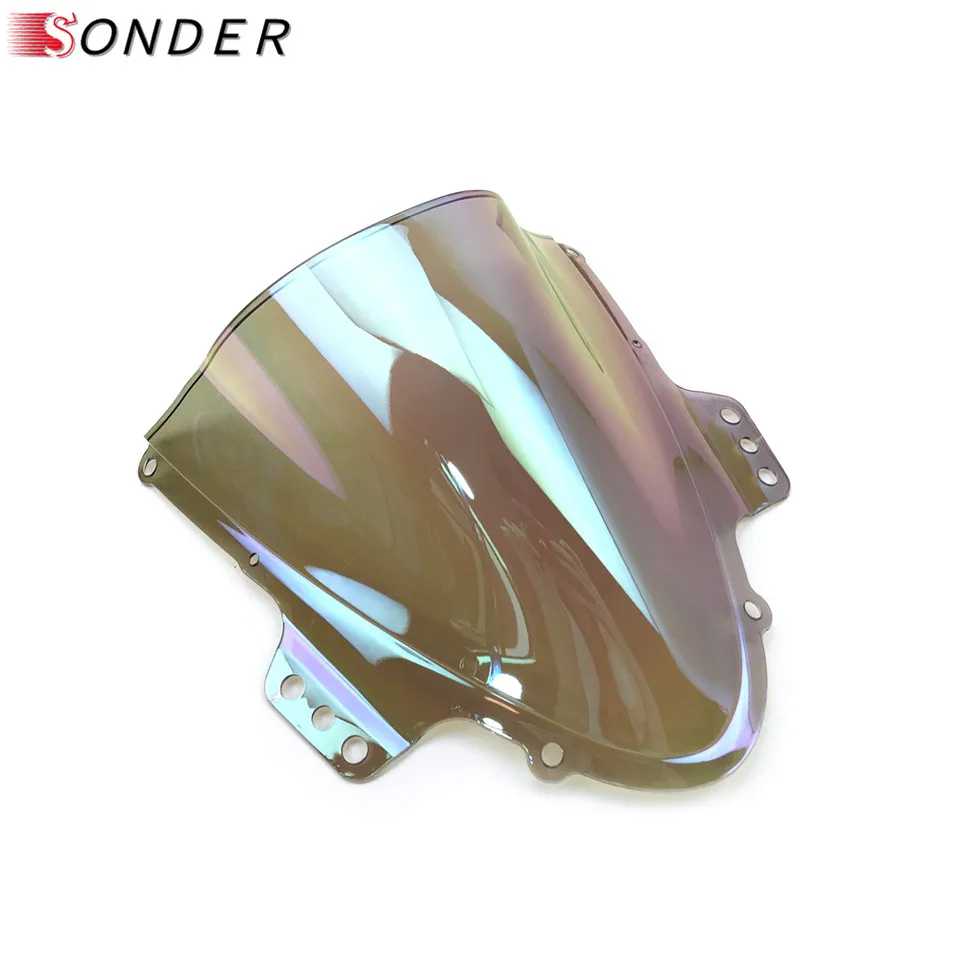 Для Suzuki GSX R1000 R GSXR1000 GSXR 1000 K5 2005 2006 gsxr r k5 05 06 лобовое стекло Double Bubble|Козырьки от ветра