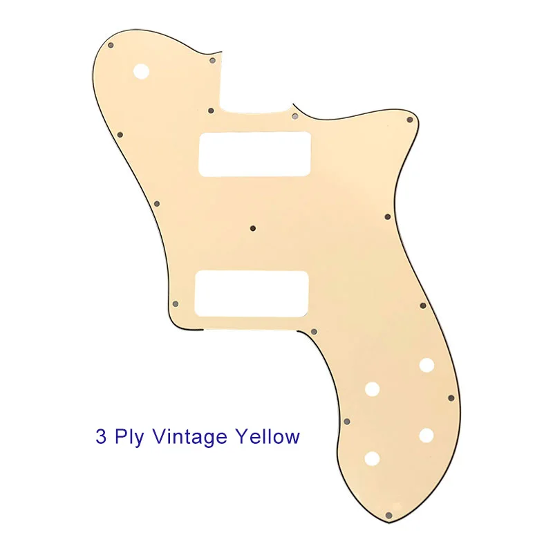 Pleroo пользовательские гитарные детали для США FD 72 Tele Deluxe переделка гитары Pickguard с