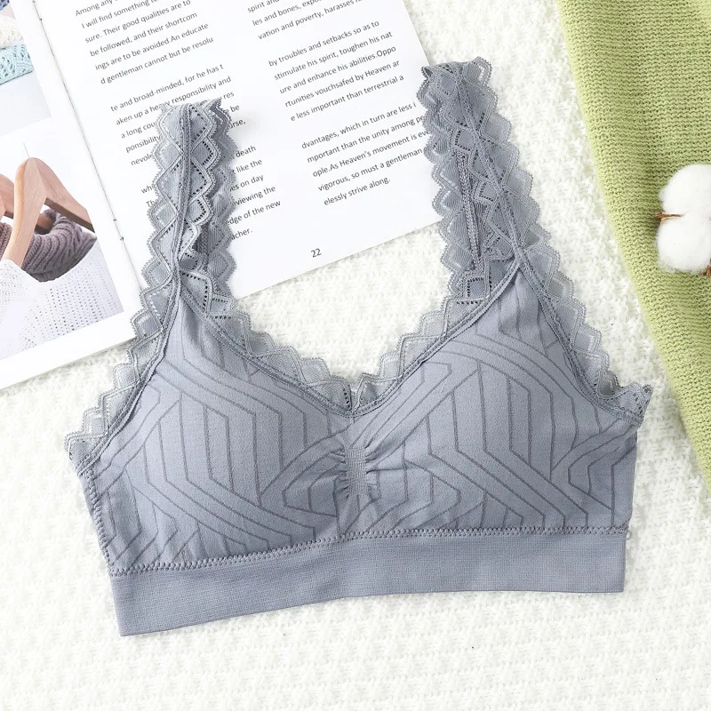 

New Seamless Bras for Women Push Up Chest Wrap Tube Top Girls Sports Fitness Underwear Vest Brassieres Female Bralette