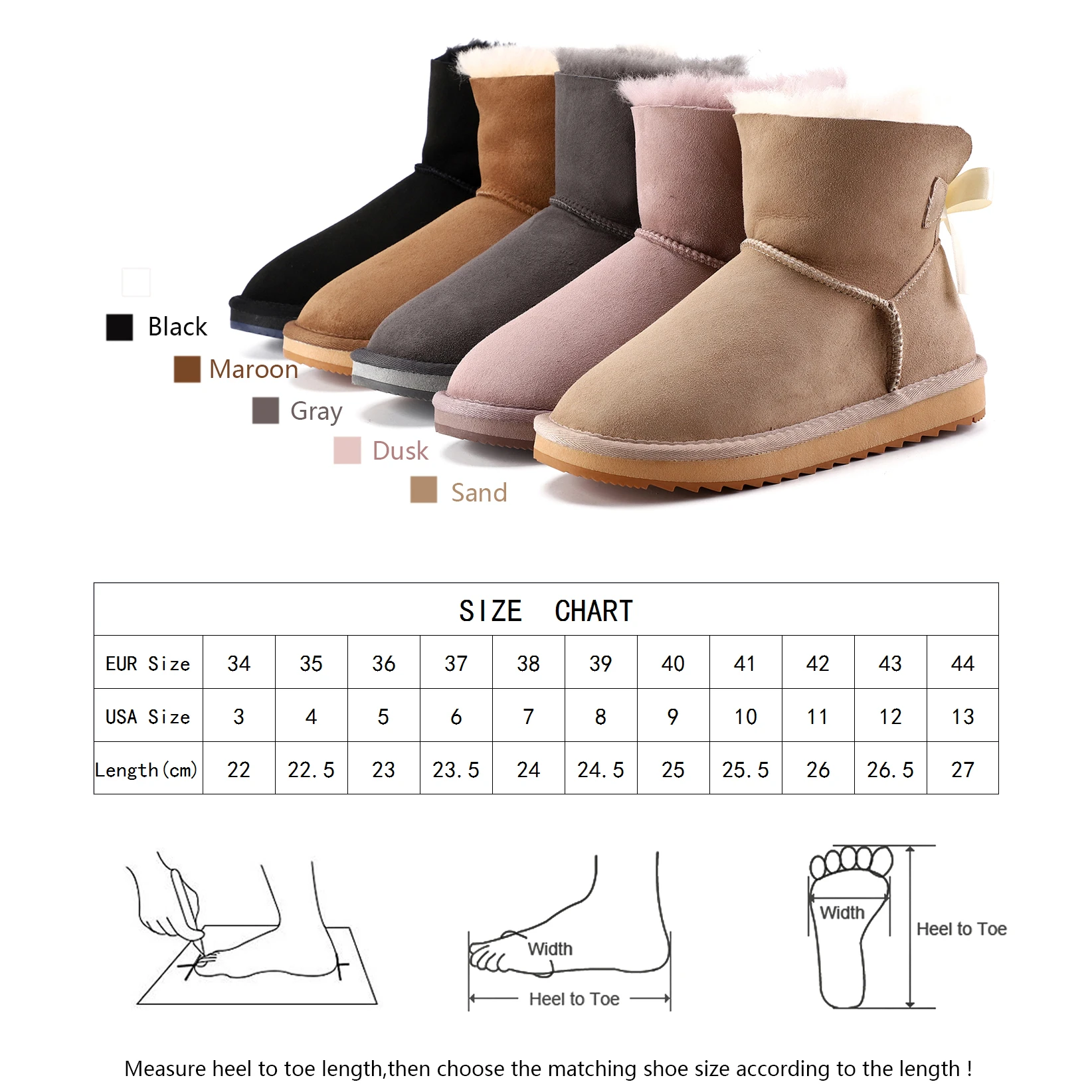 Женские замшевые ботильоны FVMX Зимние Повседневные полусапожки из овечьей кожи и