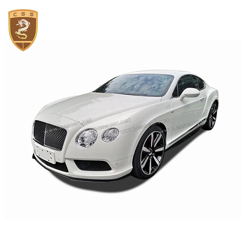 Передний бампер из настоящего углеродного волокна для Bentley Continental V8s 12 15|Обвесы| |