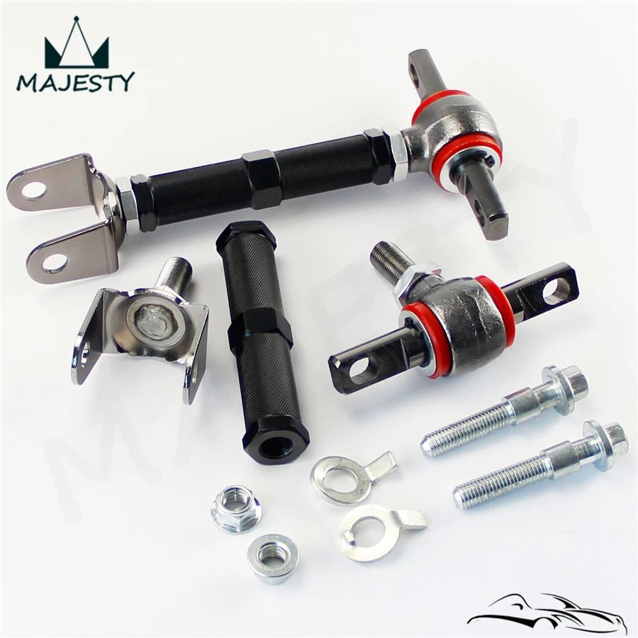 Комплект задних камер 2 шт. подходит для 01-05 Honda Civic EM EP3/02-06 Acura RSX DC5 + фитинг BK |