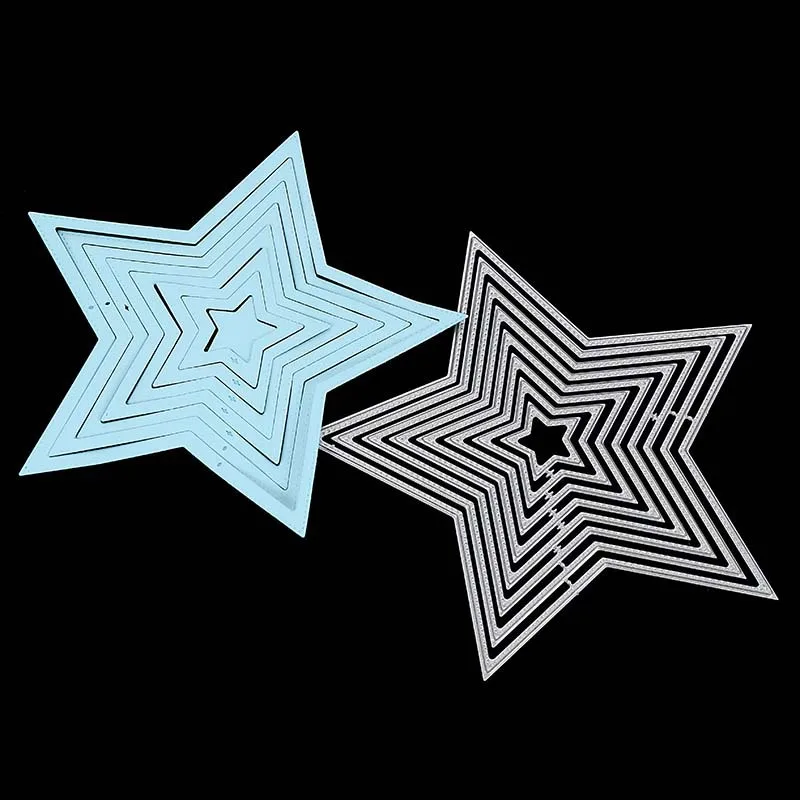 Рождественская звезда кружева цветок край границы металла вырезание штампы