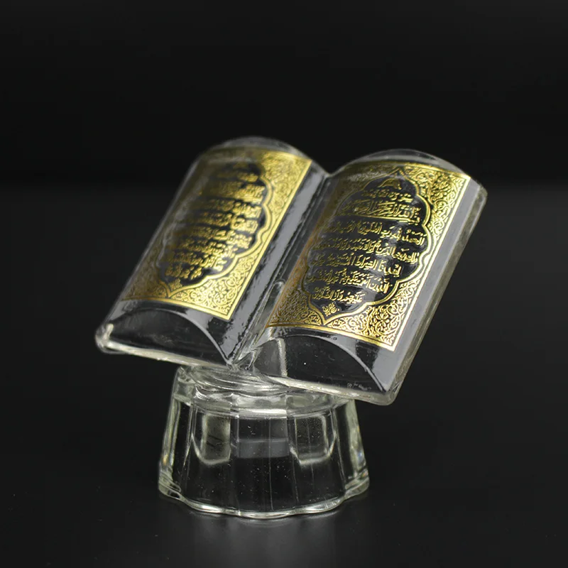 Рамадан Декор ручной работы кристалл книга Священный Коран мусульманский