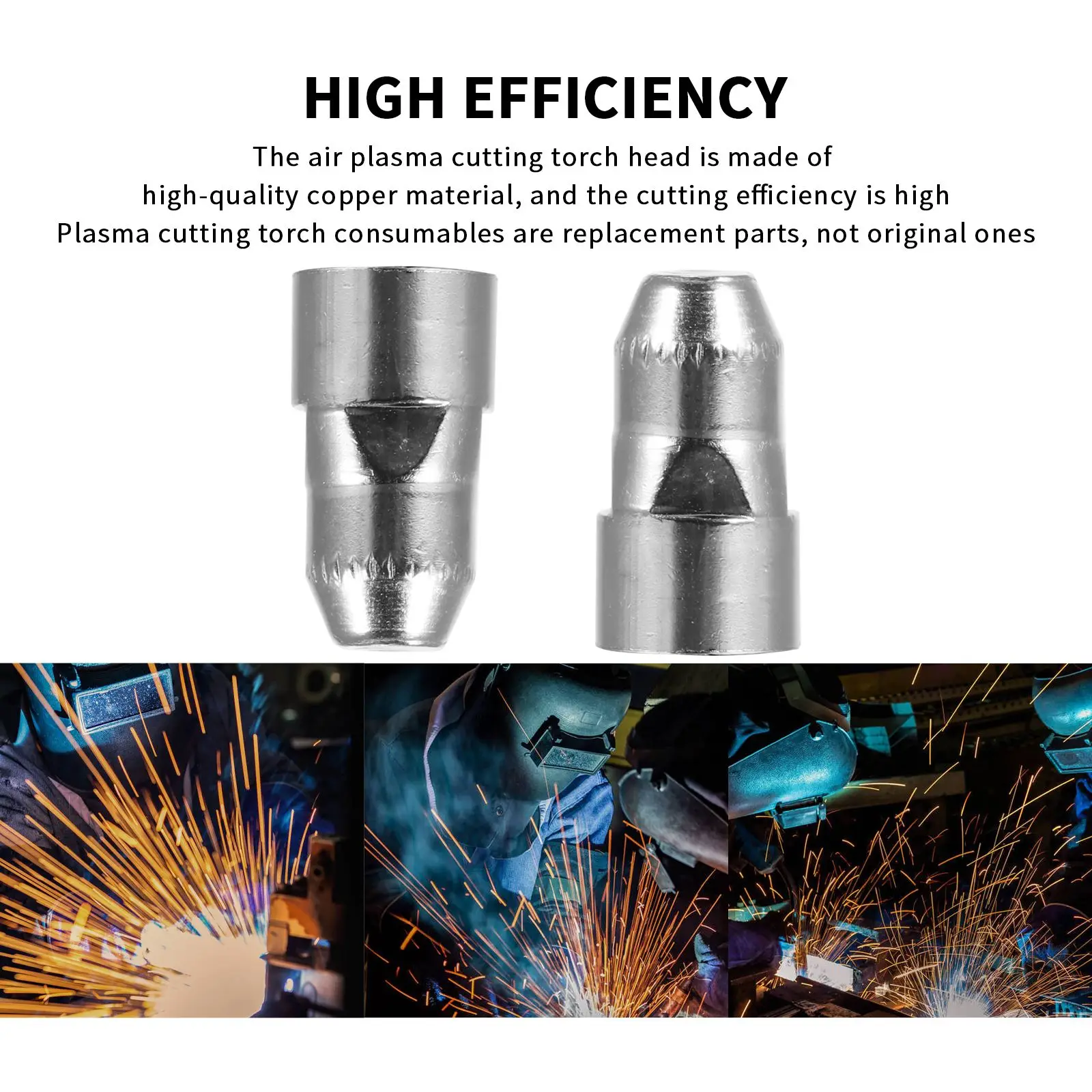 Наконечник электрода плазменной резки для резки-80 CUT-100 CUT-120 анти-коррозийный